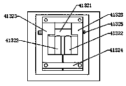 Automatic cutting device for automobile trim skin and cutting method