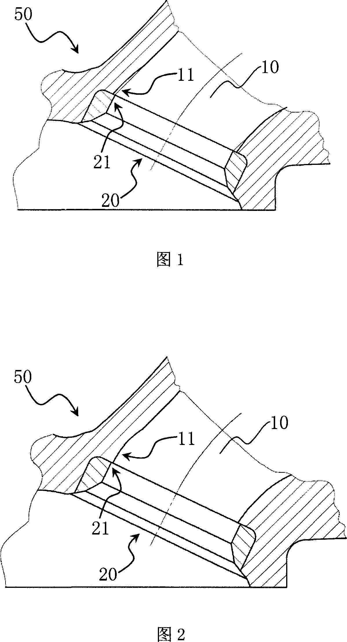 Method for processing gas port of engine cylinder cover