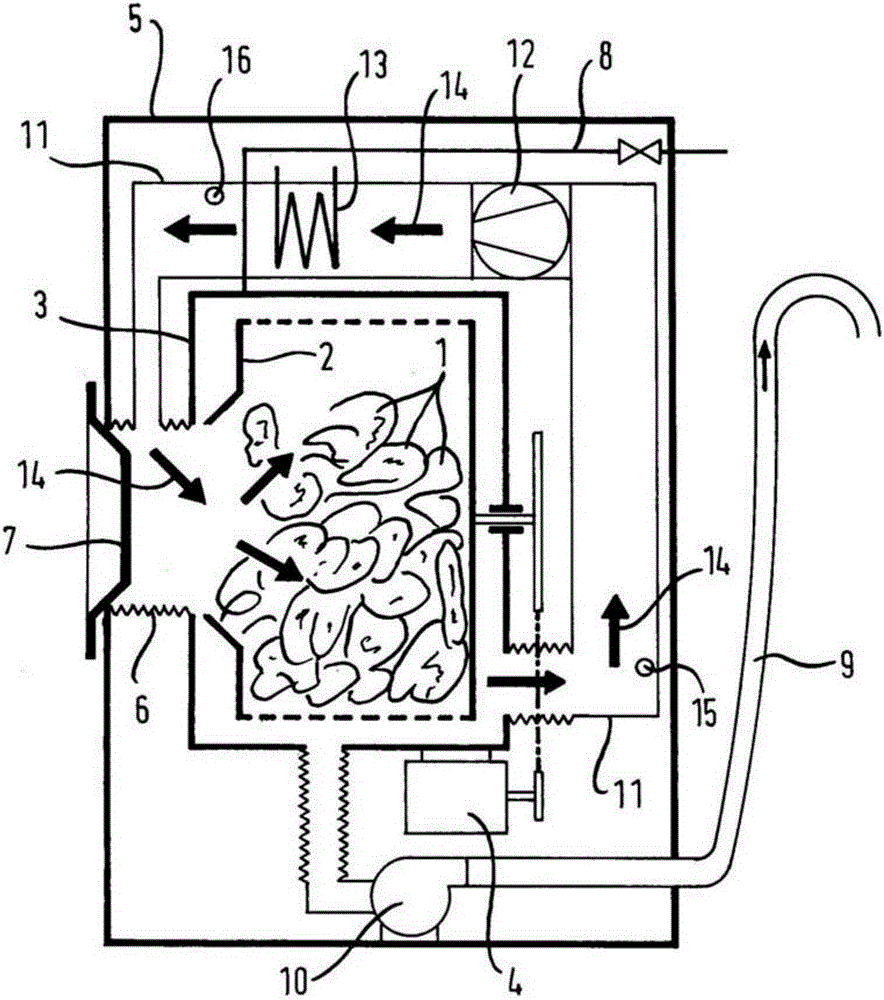 Method and washing-drying unit for disinfecting laundry