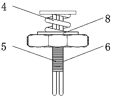 Cylinder temperature sensor with protection structure