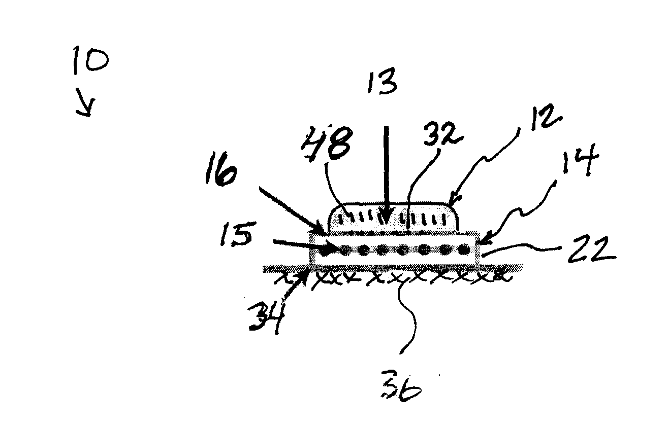 Apparatus for the controlled release of topical nitric oxide