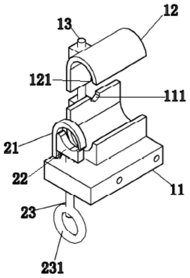 A C-type wire clip installation tool and its use method