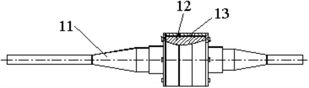 Method for shrinkage fit of protective ring of 50kW ultrahigh-speed permanent magnetic generator rotor