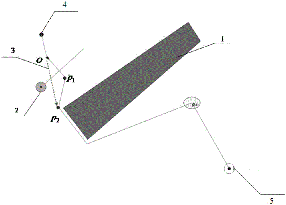 Evading method based on same direction sailing of virtual puffed motion obstacle and UUV