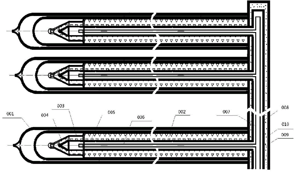 Solar heat accumulation pipe and machining method thereof