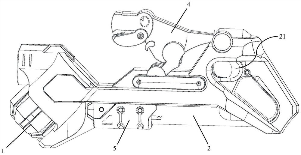 Toy projectile gun