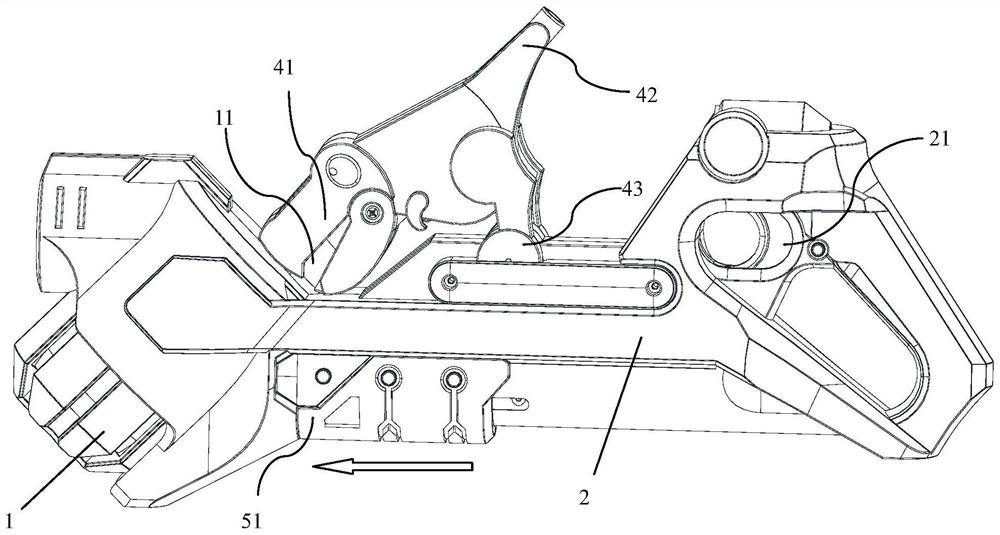 Toy projectile gun