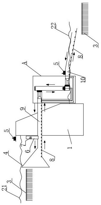 A fully automatic and simple fish passage facility and its application method