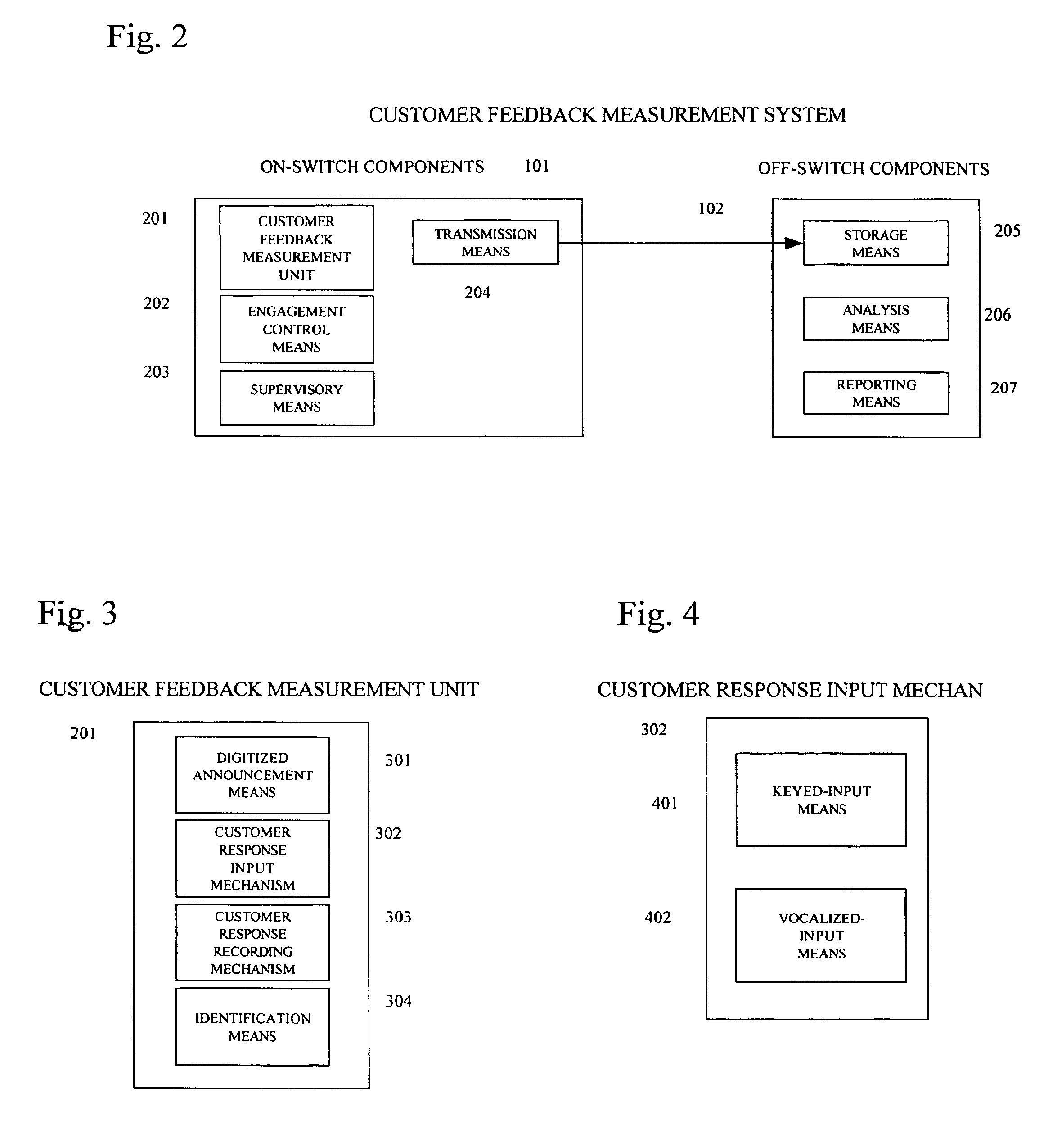 System and method for providing a service to a customer via a communication link