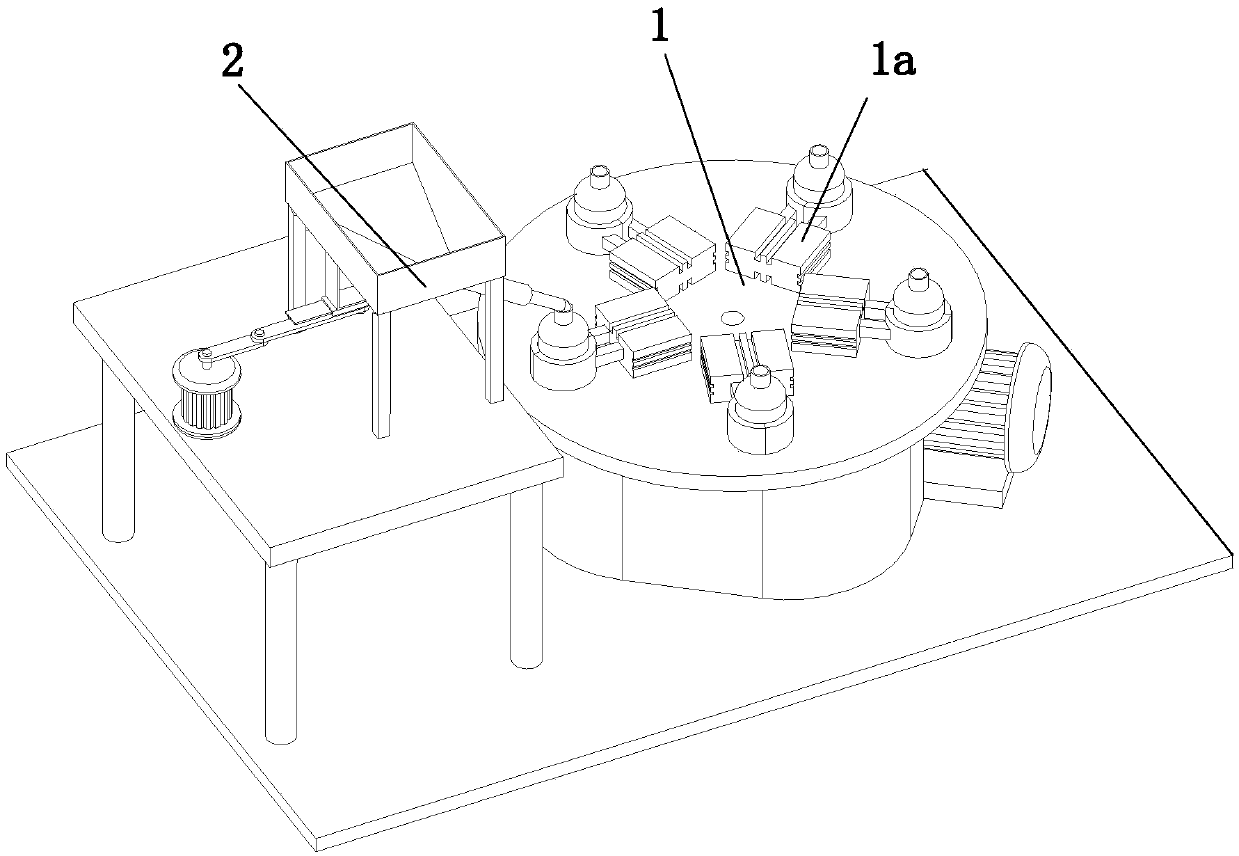 Particle pill filling machine