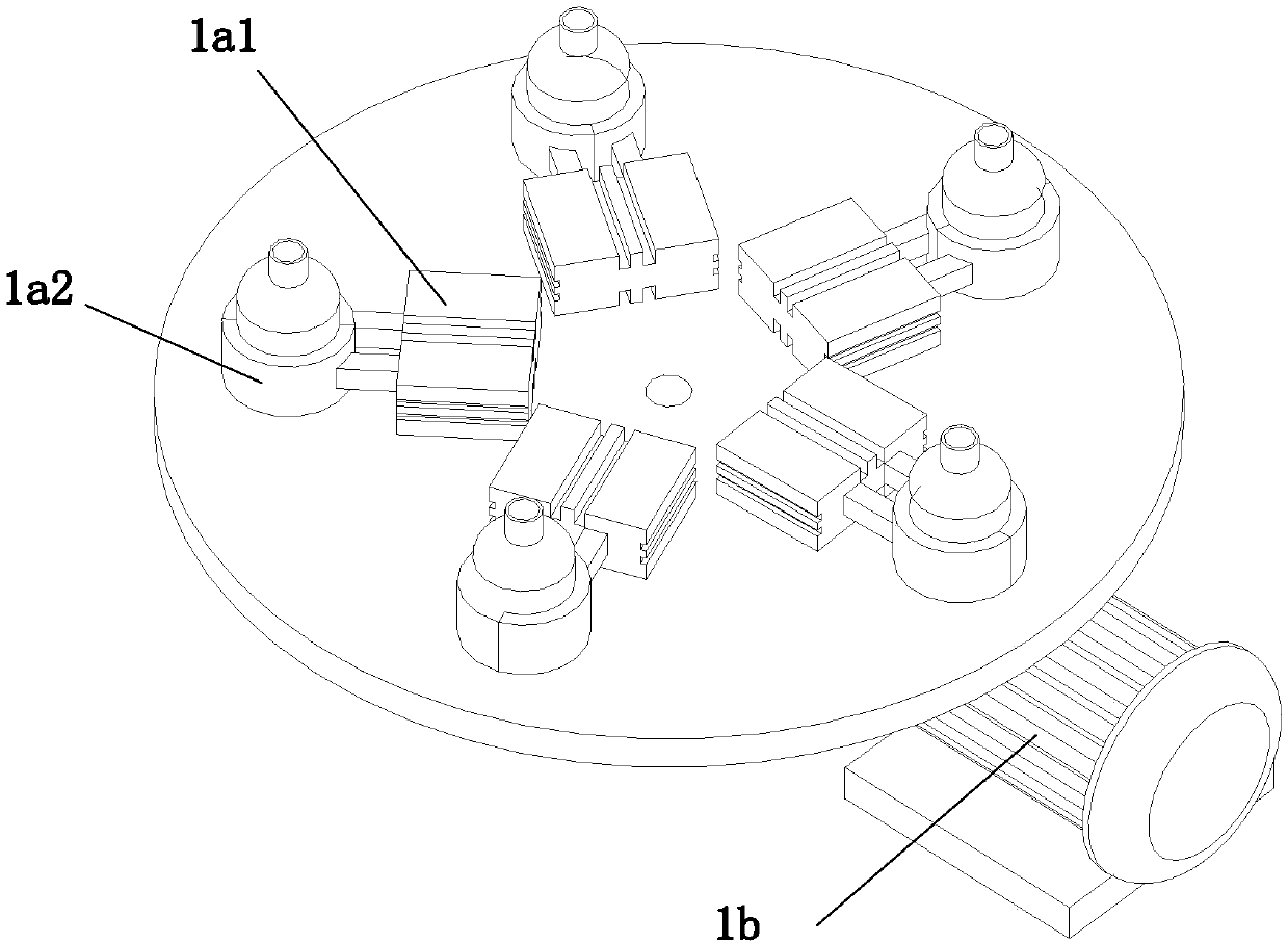 Particle pill filling machine