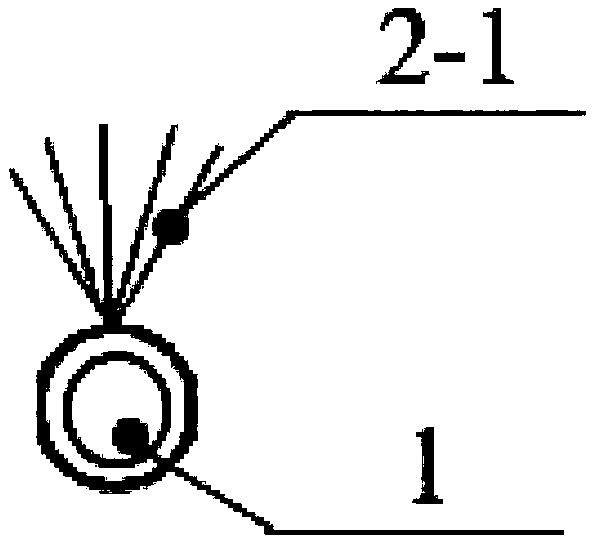 Wire-tube composite structure used for evaporation and condensation of inner surface