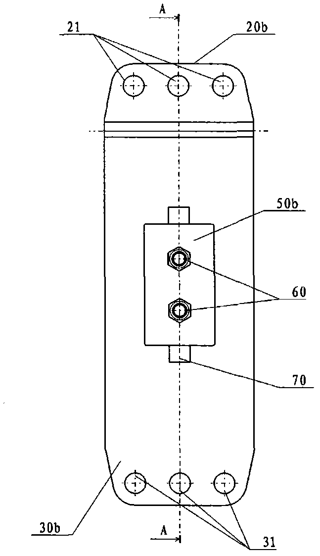 Band type damper and preparation method thereof