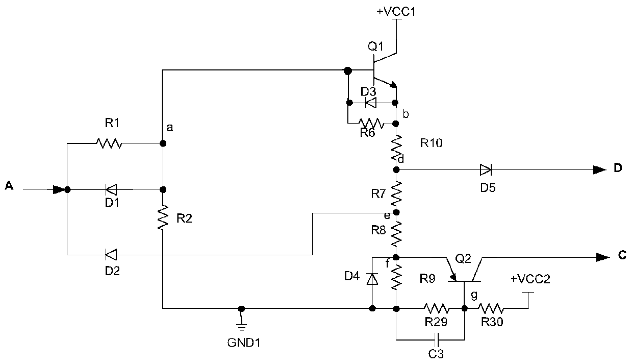 sic MOSFET overcurrent short circuit detection circuit and detection protection system