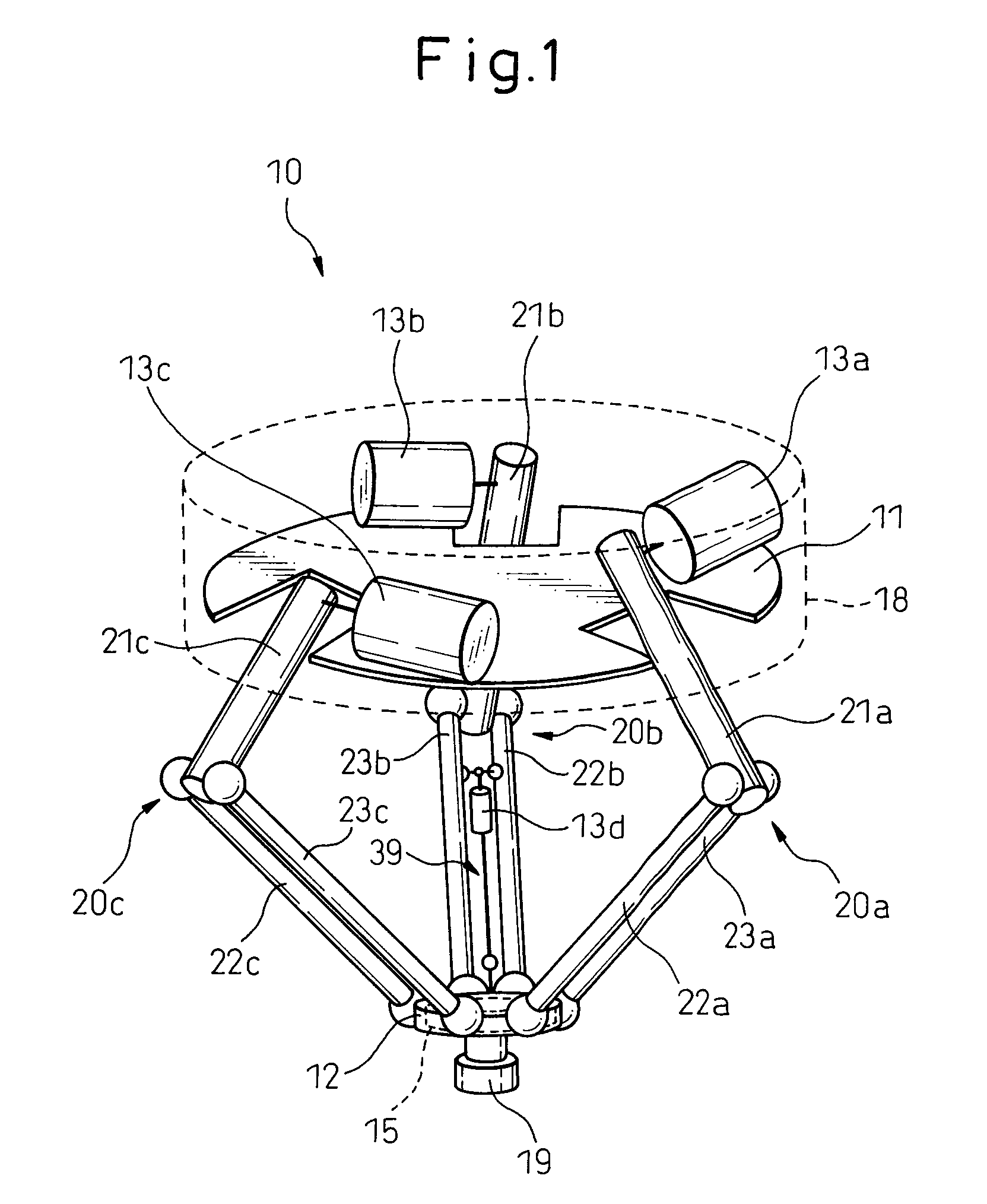 Parallel link robot