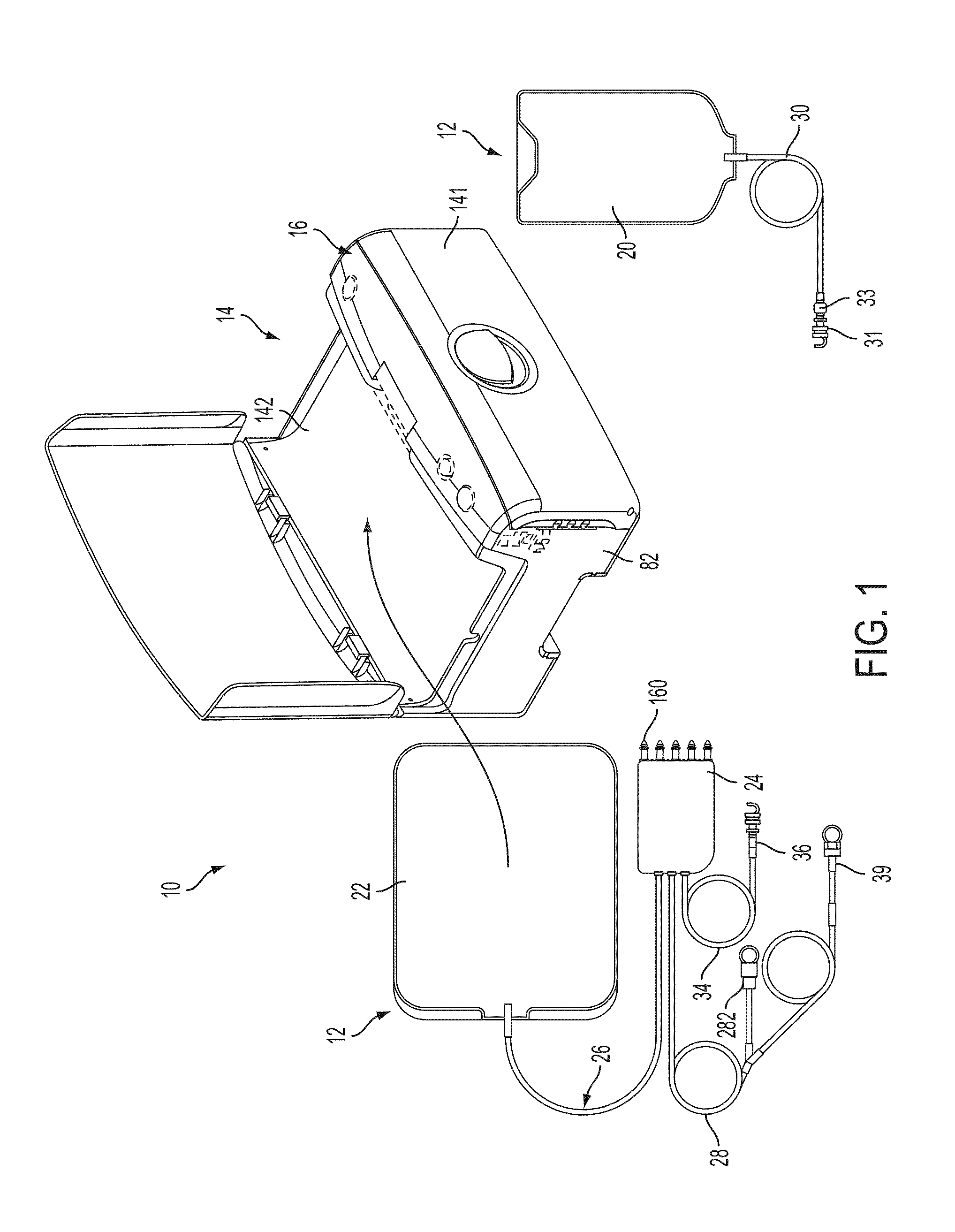 Medical Treatment System and Methods Using a Plurality of Fluid Lines