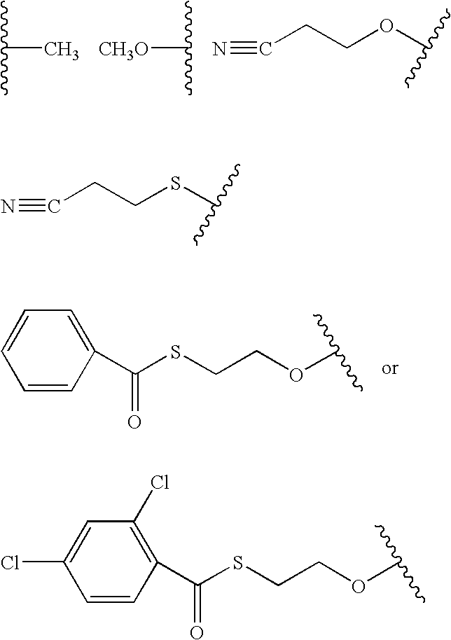 Fluoroalkoxy, nucleosides, nucleotides, and polynucleotides