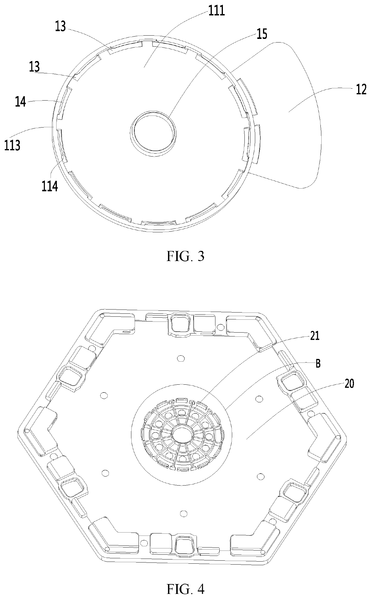 Mounting assembly, panel light having mounting assembly and panel light combination