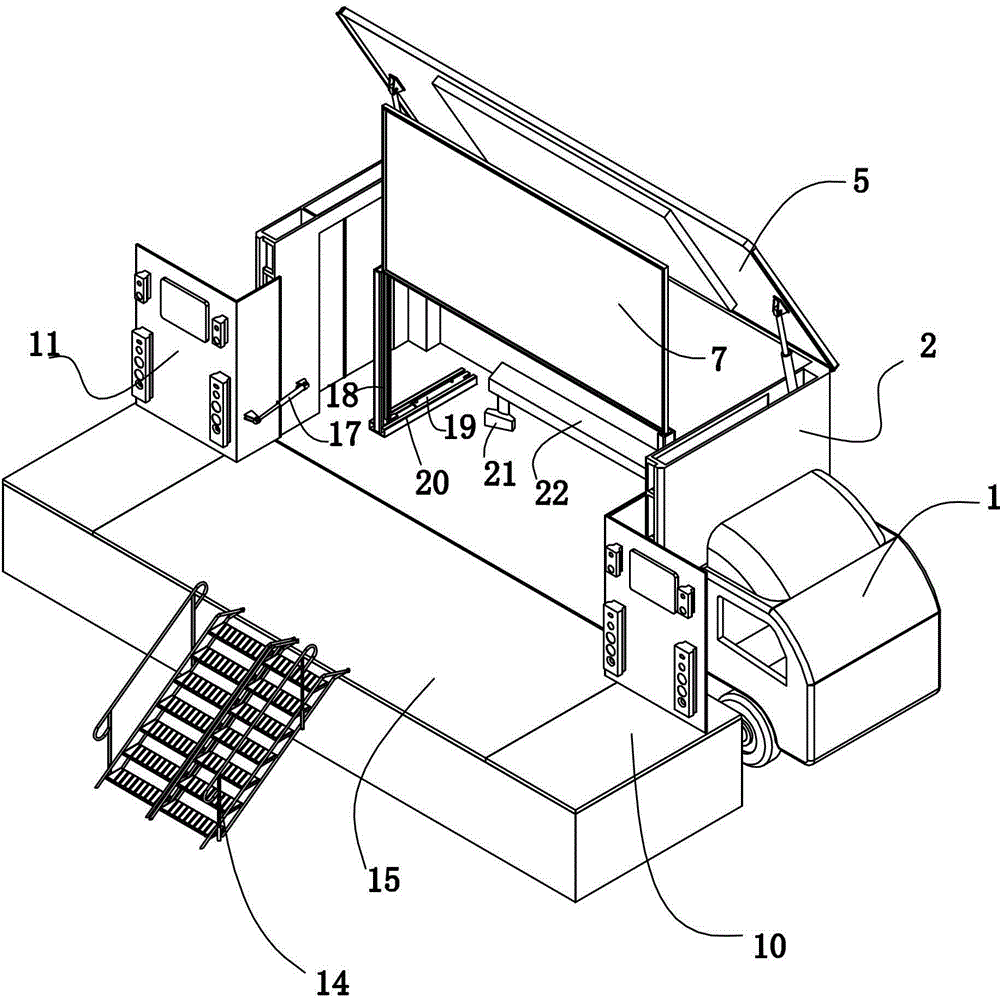 Flow culture display vehicle