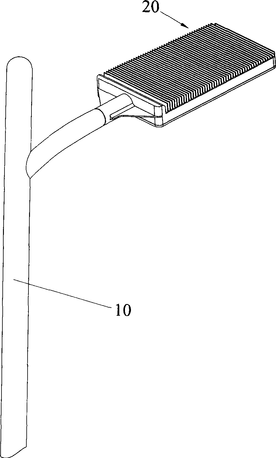 Road lamp heat radiation outer housing