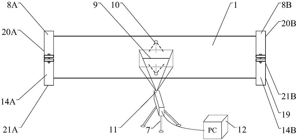 Bi-directional driving type pipeline fracture simulation experiment device and experiment method