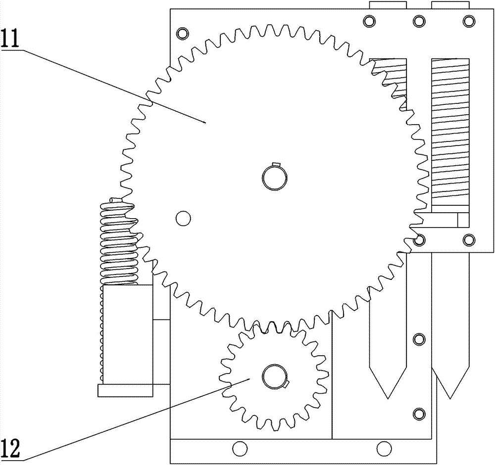 Deicing device of high-voltage power transmission line