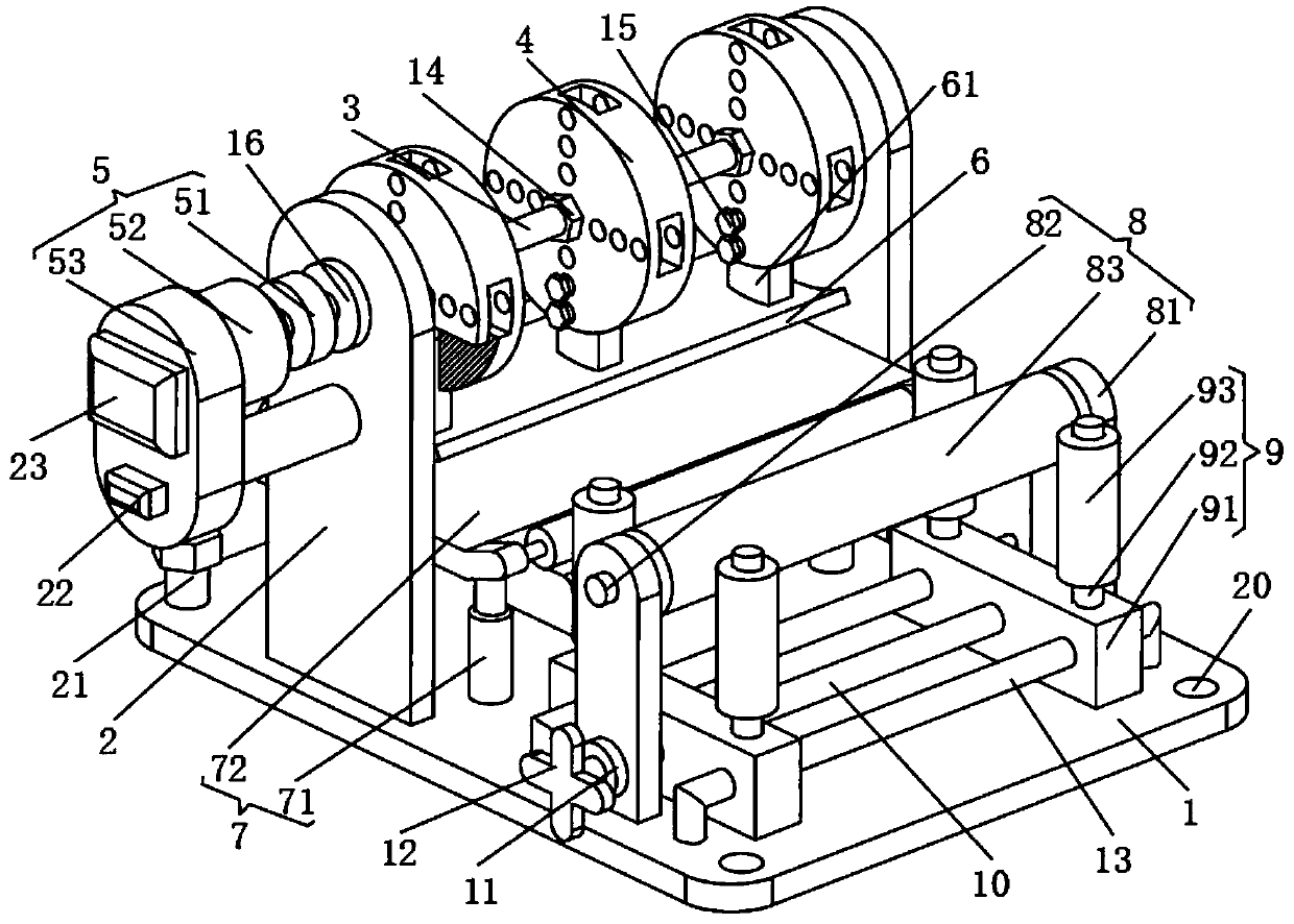 A printing device for fur production