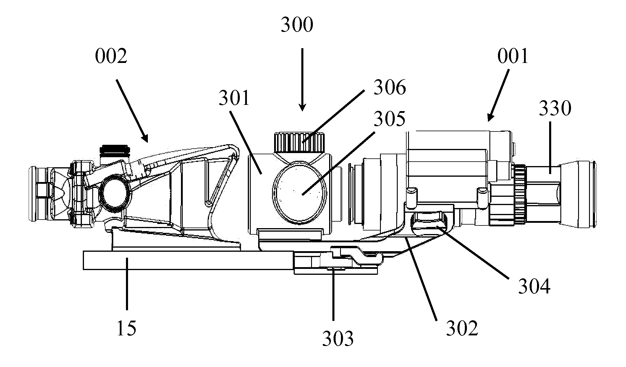 Image Alignment Device for Tandem Optics (IAD-TO)