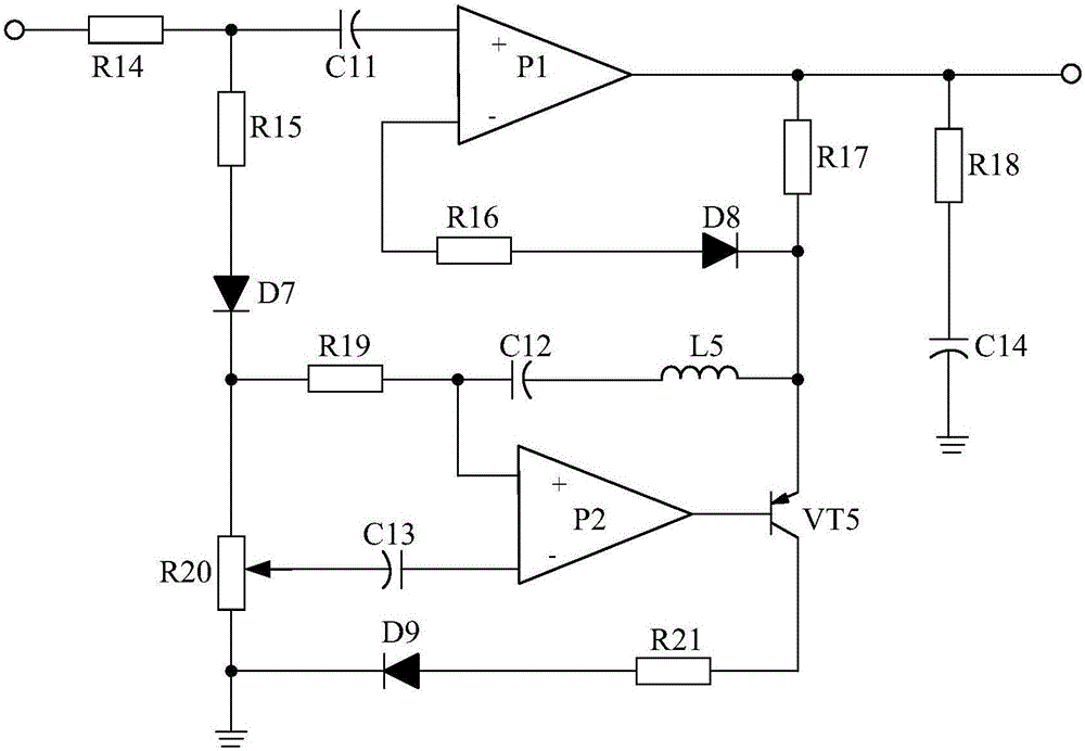 Offset adjustment current circuit-based adjustable power supply for aerator