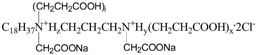 A kind of double cationic asphalt emulsifier and preparation method thereof