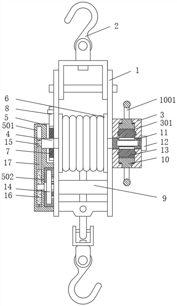 Swivel type ratchet tightener