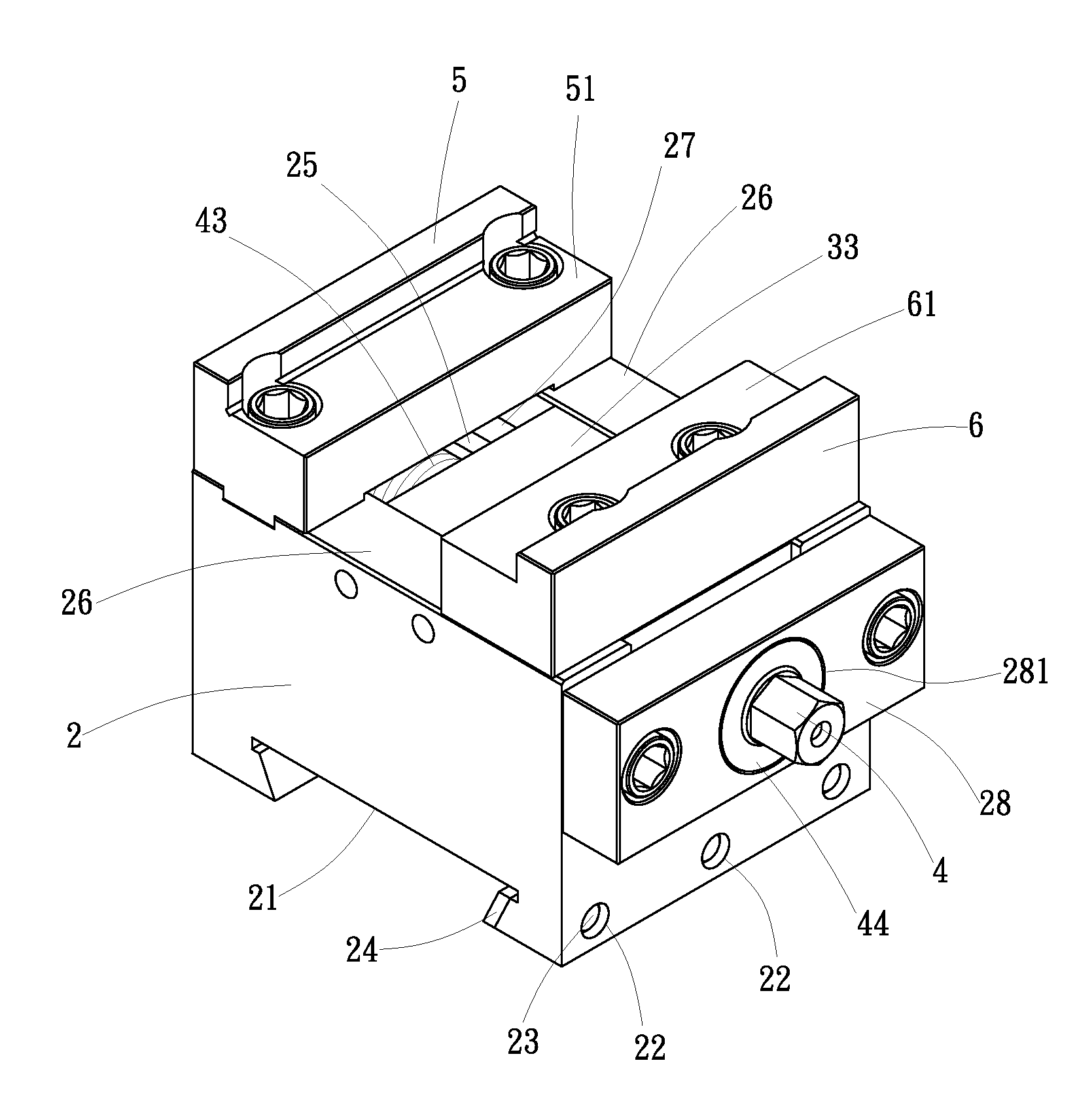 Micro-adjustable parallel bench vise