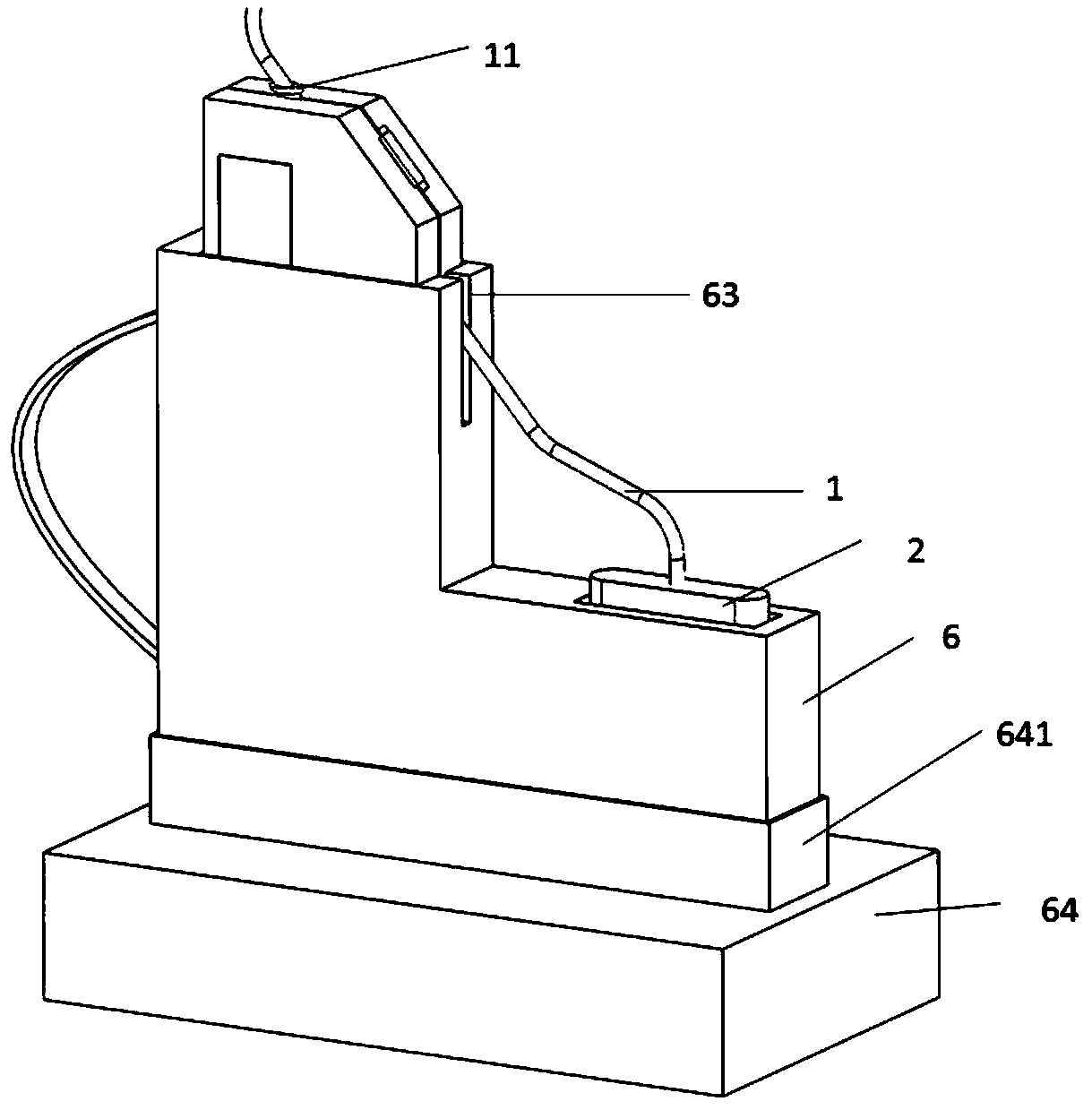 Adjustable chest drainage device