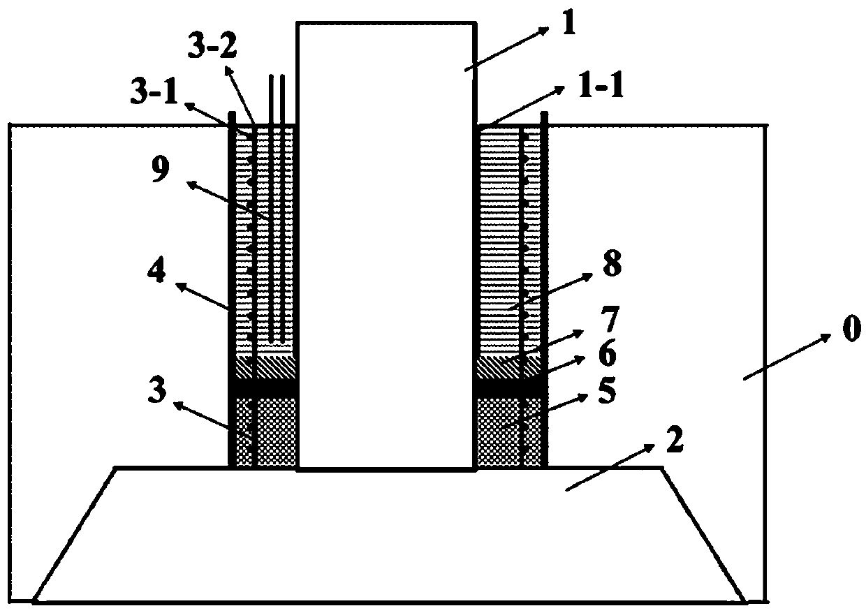 Method for reinforcing underwater concrete structure by ultrahigh-performance concrete