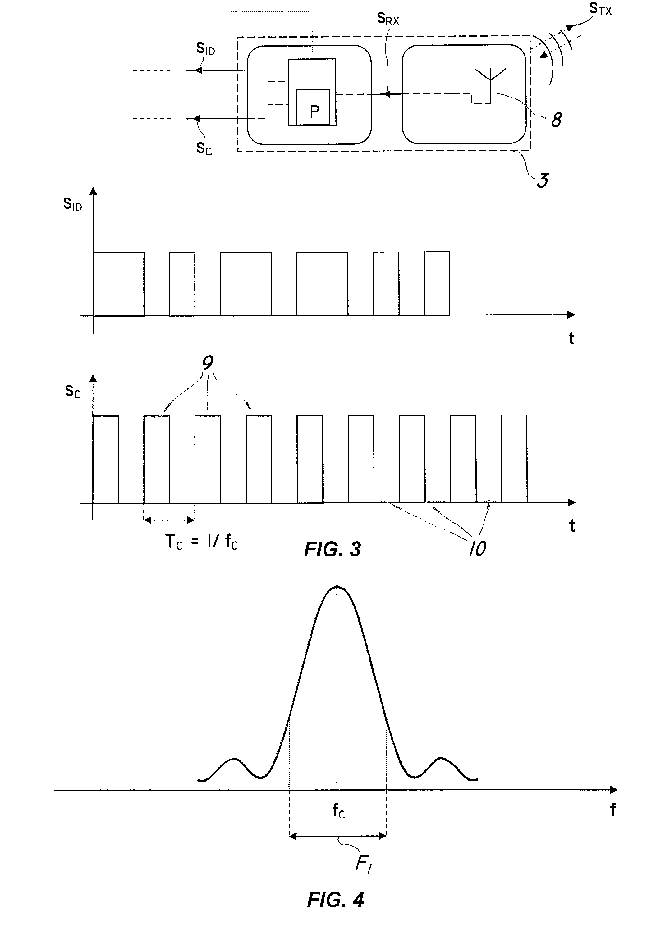 Electronic safety device for a protection barrier