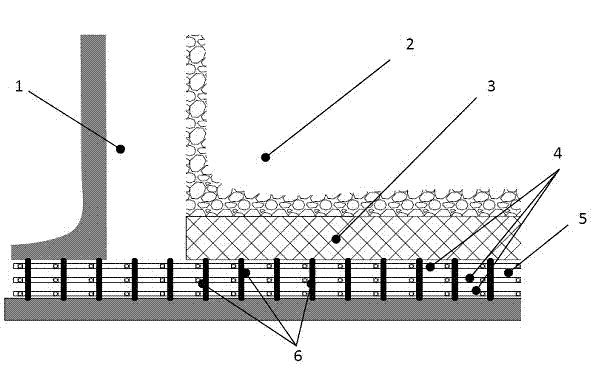Method for actively supporting lane side filling gob-side entry retaining