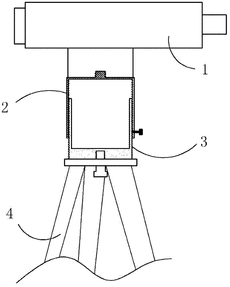 Zero reading level measurement method and accurate adjustment structure for height of leveling instrument