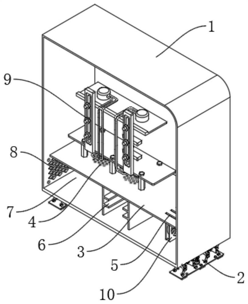 Frame body structure of computer host