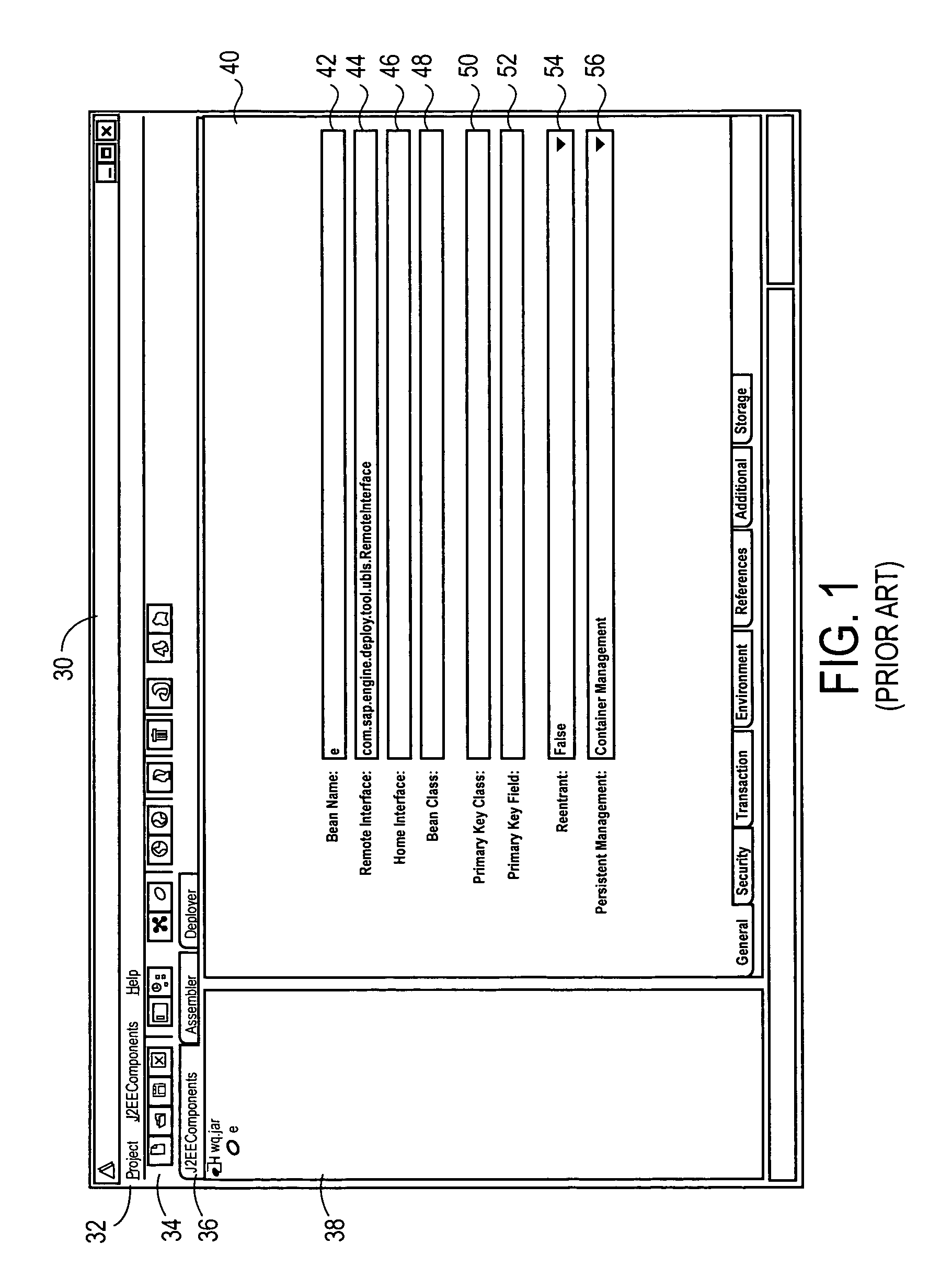 Graphical user interface with an error reporting system