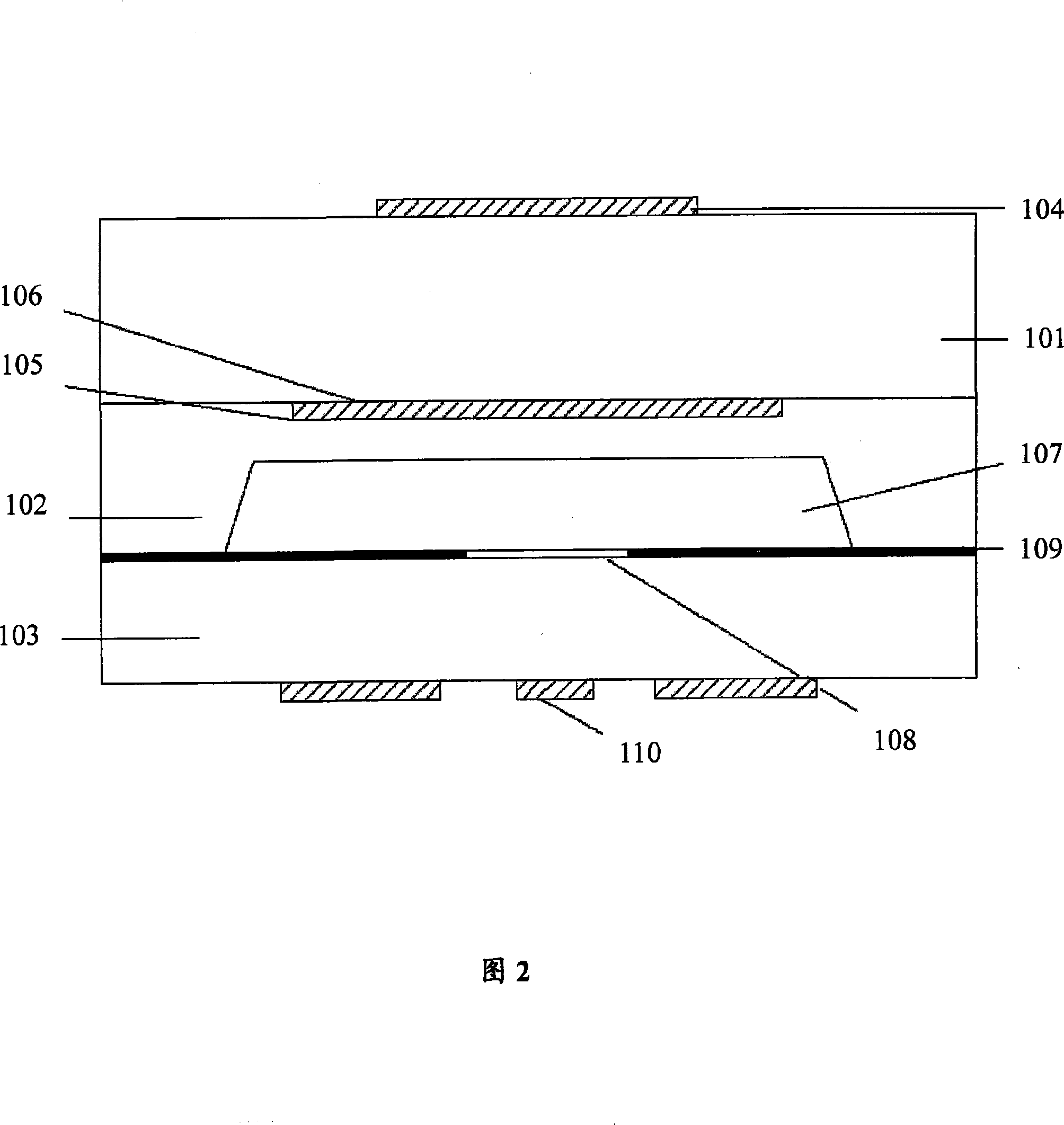 Microcomputer electric stacking type millimeter wave antenna