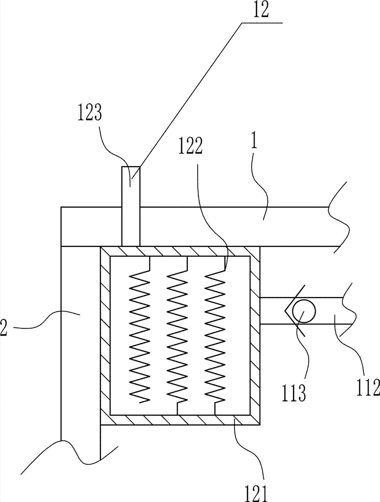 High-efficiency drying device for pen holder for manufacturing and processing writing brush