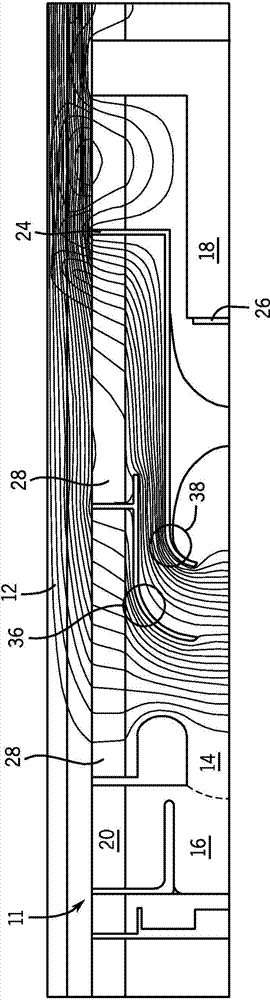 Floating intermediate electrode configuration for downhole nuclear radiation generator