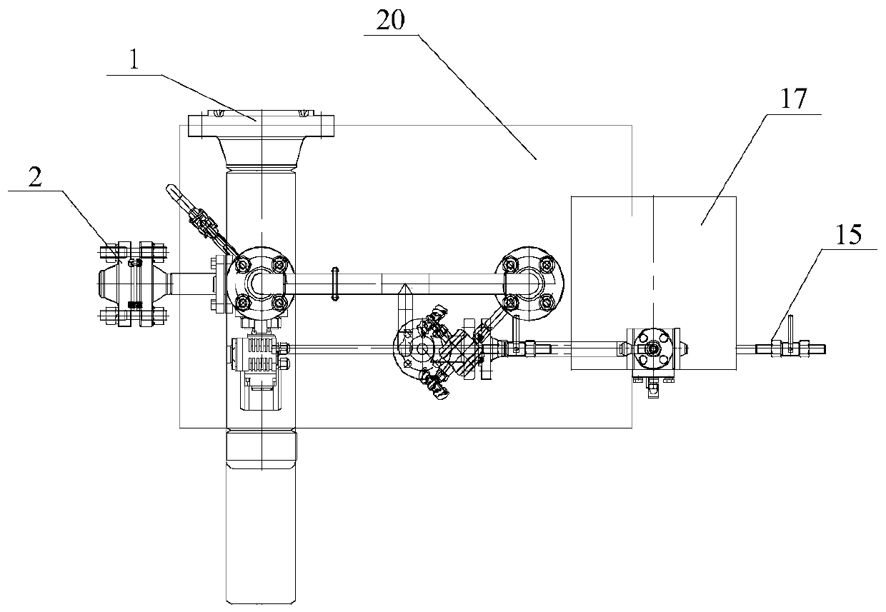 Low shear single well mixed liquid injection allocation equipment