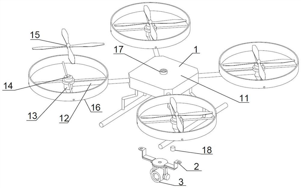 A measurement method and device for measuring the height of garden trees using drones