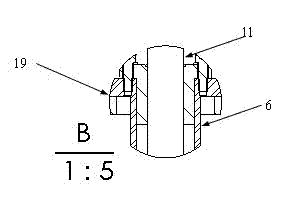 Piston-type gas flow standard device
