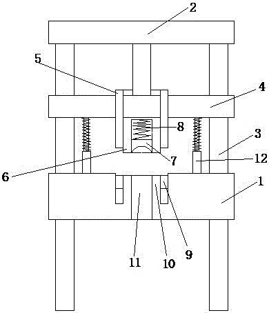 Full-automatic forming process of fire extinguisher tank and equipment thereof