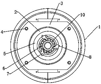 Centrifugal type stepless drive decelerating mechanism