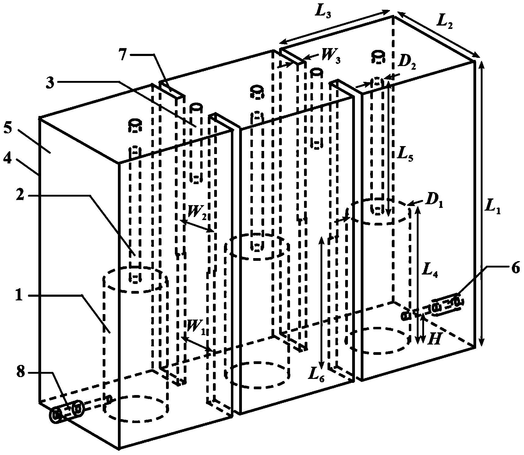 Coaxial cavity dual-band filter based on stepped impedance structure