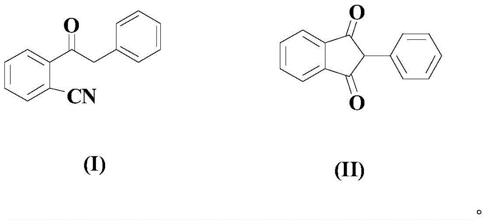 A kind of catalytic synthesis method of indane-1,3-diketone compound