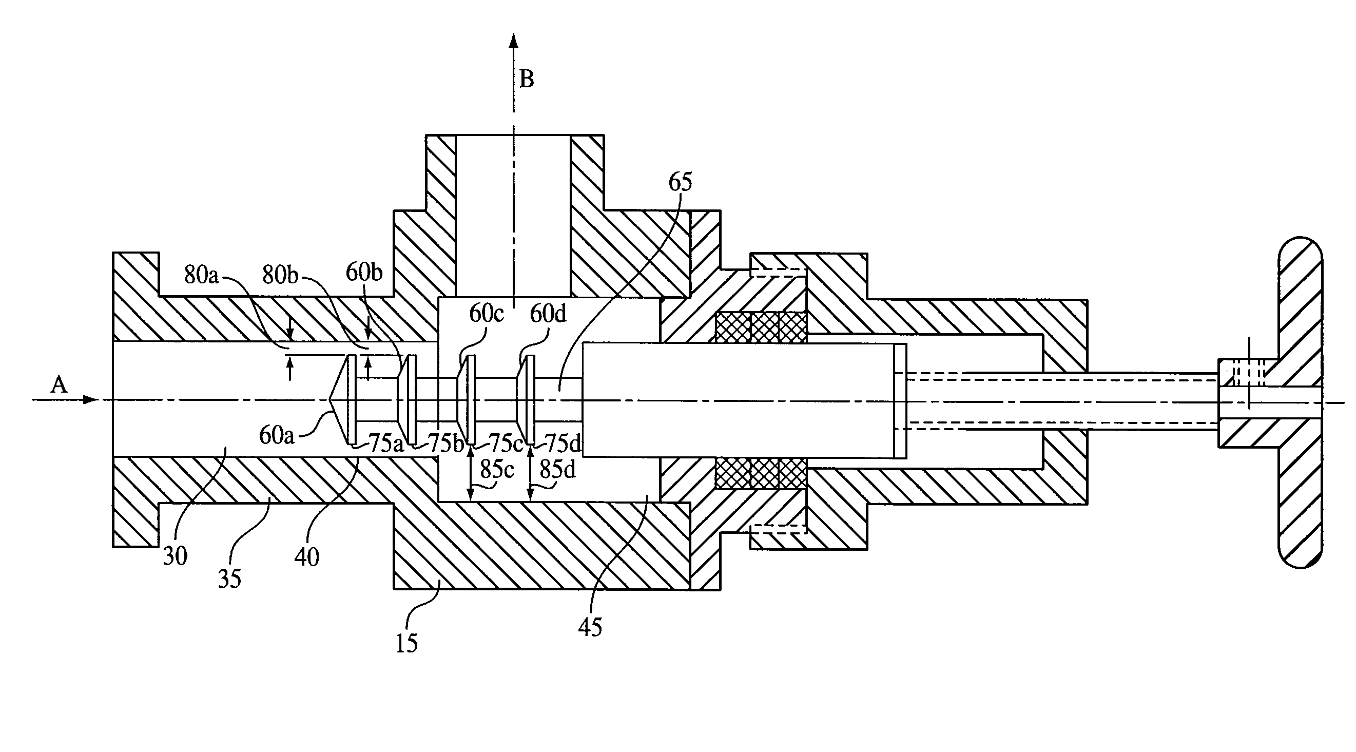 Device and method for creating hydrodynamic cavitation in fluids